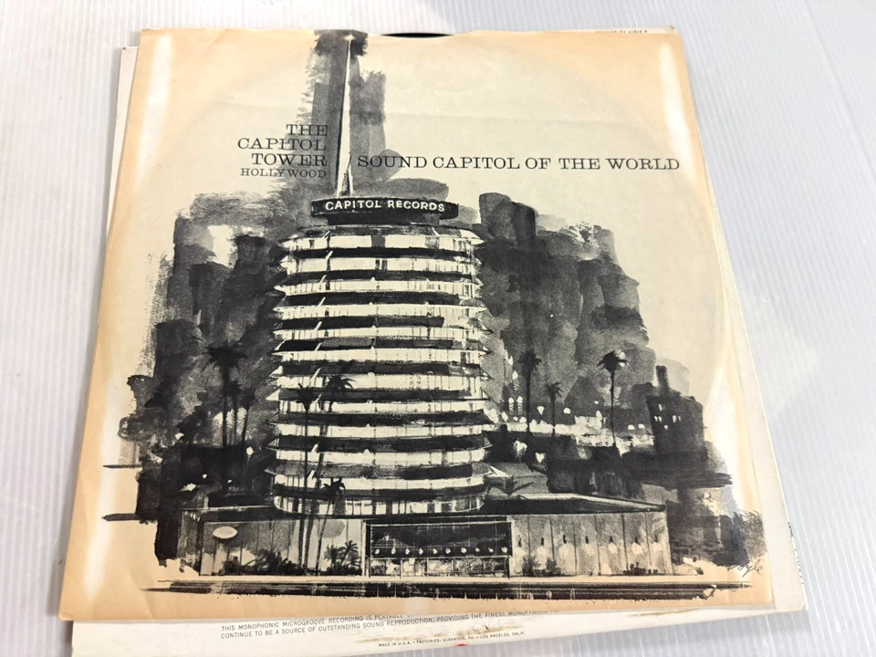 VISIT TO BORNEO MONO LP 1961 Capitol T-10271 DUSUN/MURUT/BAJAU-SAMA TRIBES G+ - Image 3 of 4