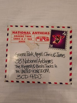 National Anthems Graeme Park, Angel, Chris & James 38 DJ Mixes, 3 CDs