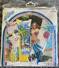VTG NEW 2000 Intex The Wet Set Inflatable Pool Float Raft 72" x 27"  59720