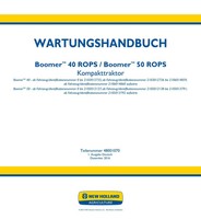 New Holland Boomer 40 50 Traktor Reparaturhandbuch #2