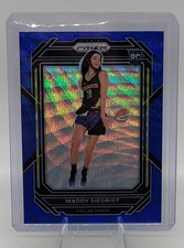 2023 Panini Prizm WNBA - Maddy Siegrist #135 Blue Wave Prizm Rookie (RC) Wings 