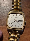 Vintage 1970-80s Seiko 7813 Quartz Mens Watch. New Battery Fitted.New Glass Rqd