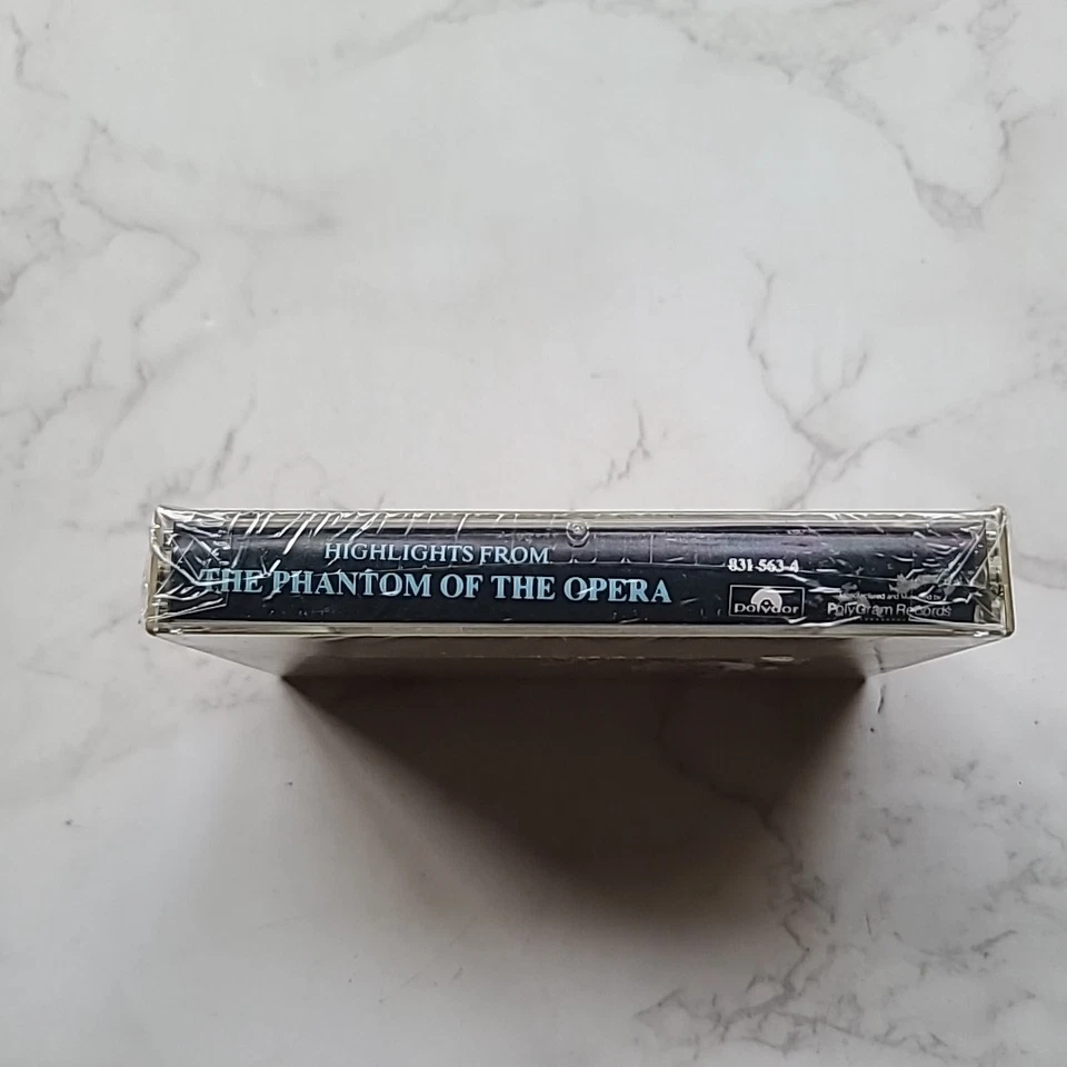 The Phantom of the Opera Highlights NEW Cassette, 1987 Original Cast Recording - Image 4 of 4