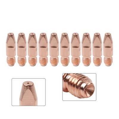 10/100 PCS MB 36KD 401D 501D MIG/MAG Welding Gun Contact Tip 0.8x30 M8 140.0114