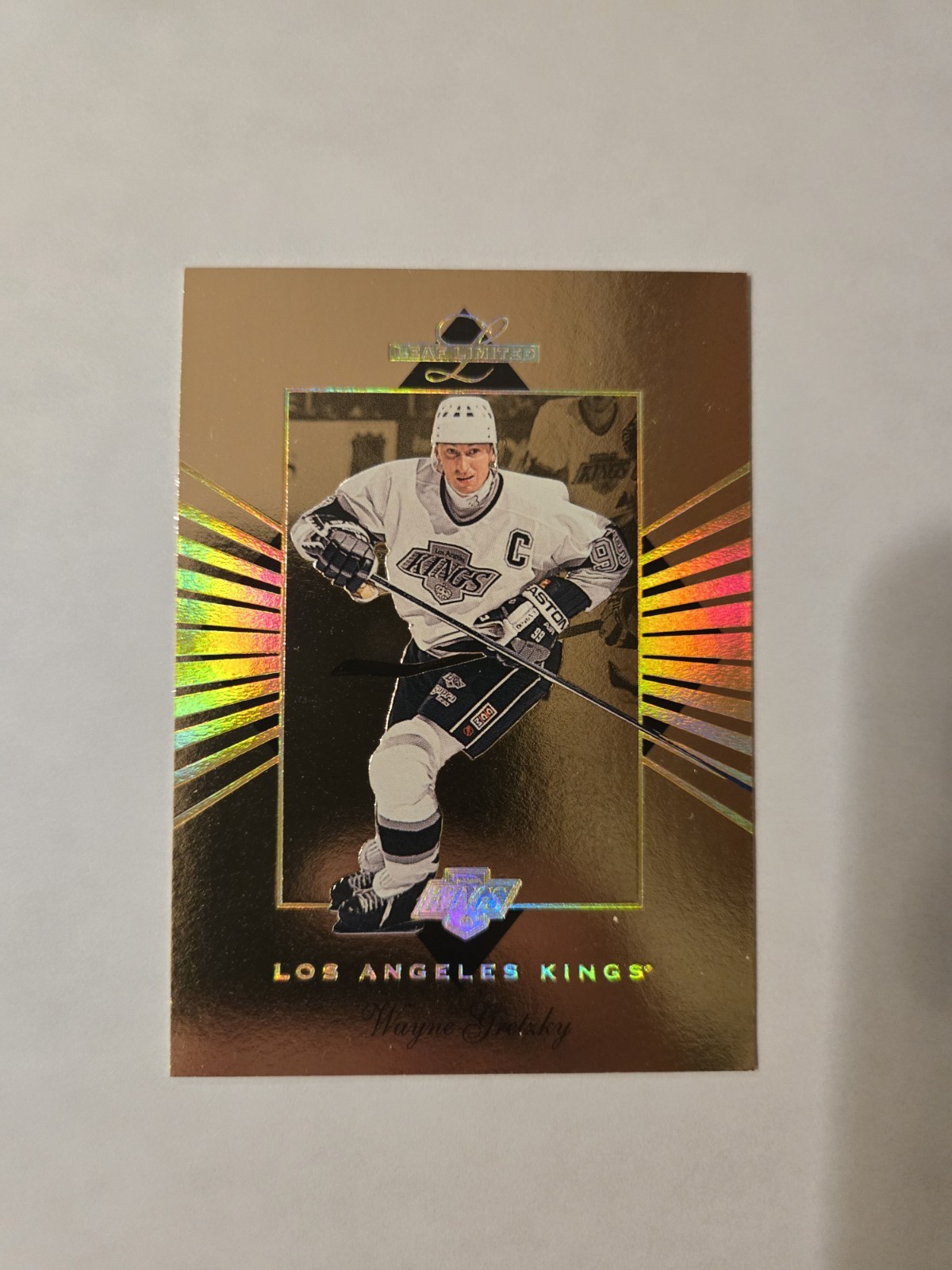 1994-95 Leaf Limited Wayne Gretzky Gold #7 /2500 Kings