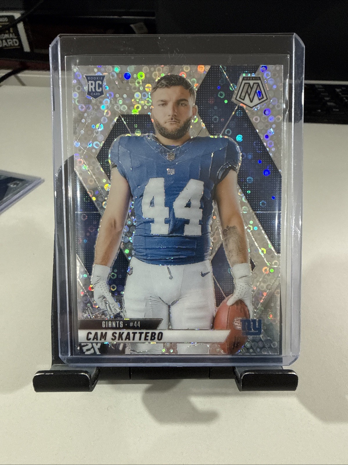 2025 Panini - Mosaic Silver Disco Cam Skattebo RC #271 Variant