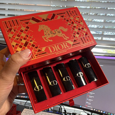 Dior Ecrin de Mini Rouges à Lèvres Mini Lipstick Set 5pc Velvet 0.05oz