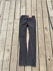 Levi's 505 Regular Fit Jeans Black Orange Tab 30w 36L — photo 1