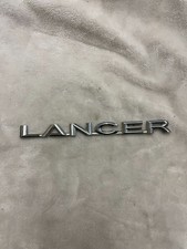 Genuine Mitsubishi 7415a112 Trunk Lancer Name Plate Emblem Logo Oem Chrome