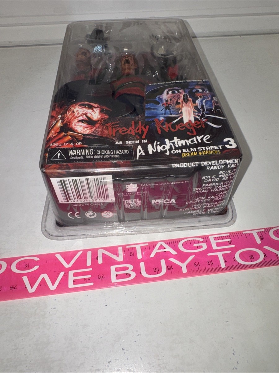 Nightmare on Elm St S3 Freddy Krueger Part 3 Dream Warriors Figure