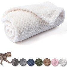 Best Warm Soft Fuzzy Dog or Cat Blanket, Plush Fleece Throws for Puppy, Kitten