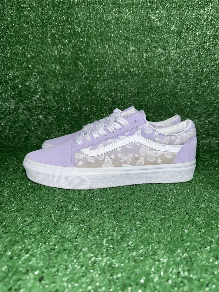 Tênis de Skate Vans Old Skool Low Monarch Butterfly Feminino Tamanho 9.5 - Imagem 4 de 4