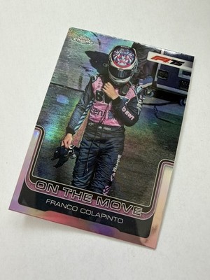 Topps Chrome Formel 1 2025 No. 187 Franco Colapinto On The Move Refractor