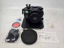 Seafrogs 40M/130FT Camera Waterproof Case Underwater Housing for Sony A6600 with