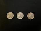 1948 D & 2 1948 S Roosevelt Dimes Lot of 3 90% Silver Coins