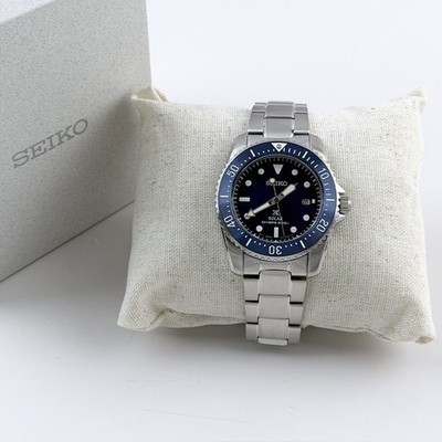 Seiko Solar Blue Men's Watch - SNE585 for sale online | eBay