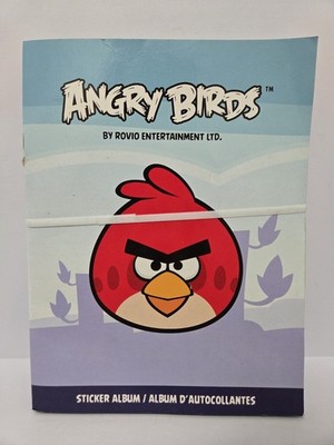 2012 ROVIO - ANGRY BIRDS STICKER ALBUMS - Pack Of 11
