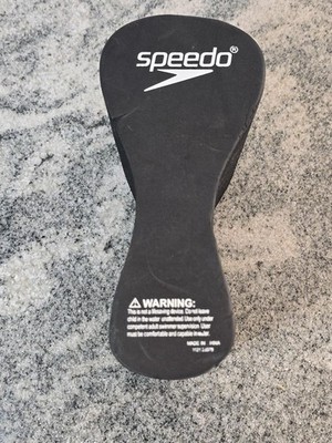 Speedo Swim Pull Buoy Black Foam Pool Swim Aid Adult Unisex Lap Training