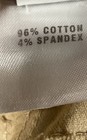 St. John Sport Marie Gray Women's Tan Cotton Essentials High Rise Pants Sz 8 — photo 4