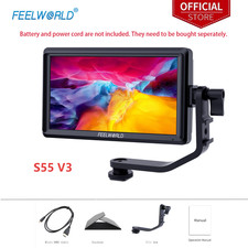 FEELWORLD S55 V3 6 inch DSLR Camera Field Monitor 3D LUT Full HD 1920x1080 LCD