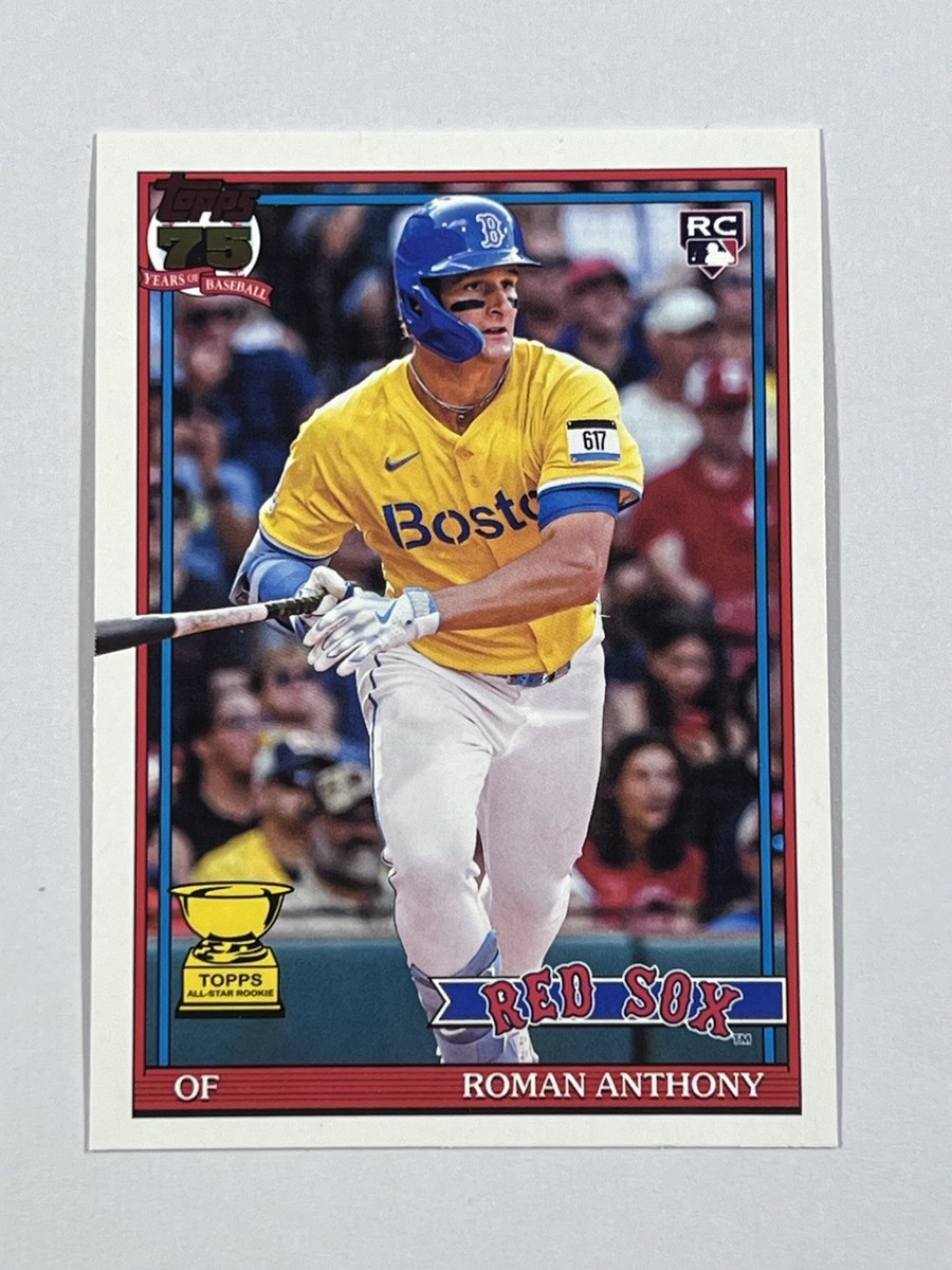 2026 Topps Series 1 - Roman Anthony 75th Anniversary Rookie #T91 