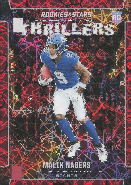 2024 Panini Rookies & Stars Malik Nabers Thrillers Longevity #T-MNS