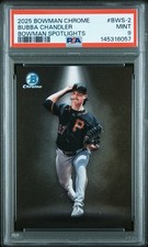 2025 Bowman Chrome - Bowman Spotlights Bubba Chandler #BWS-2 (RC) PSA MINT 9
