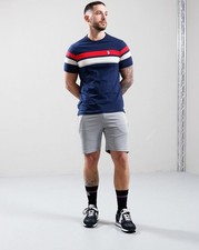Image of Luke 1977 Men’s YD Brazilia T-Shirt Navy Red Stone Size Large BNWT (RRP£45)