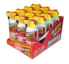 PB Blaster Penetrating Oil Rusted Seized Bolts Lubricant Spray 11oz pack of 12