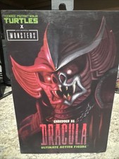 NECA TMNT X Universal Monsters Shredder Dracula Ultimate Box Mid Action Figure