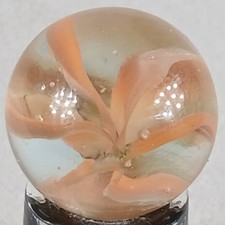 Vintage Vitro Hybrid Cat's Eye Marble .61 Inches Near-Mint Condition