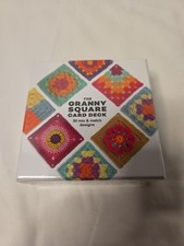 The Granny Square Card Deck: 50 Mix and Match Designs Cards  Booklet Brand New 