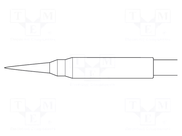 JBC C105 Series Soldering Tip 0.1mm 1piece High Precision - Image 2