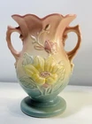 Hull Art USA Pottery Vase 11  6 1/4 Magnolia Pattern 1940’s
