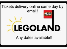 Legoland Tickets Any Dates Available Same Day Delivery