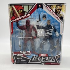 Hasbro-Marvel Legends-Ninjas vs. Super SpiesRed Hand Ninja & Nick Fury Set 2008