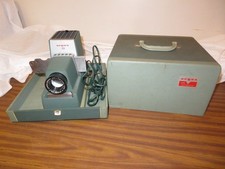 Vtg Argus 300 Automatic Slide Projector Motor Light Work For Parts Restoration
