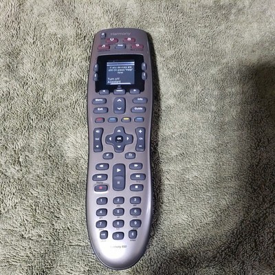 Logitech Harmony 650 Universal Remote Control Tested Working 
