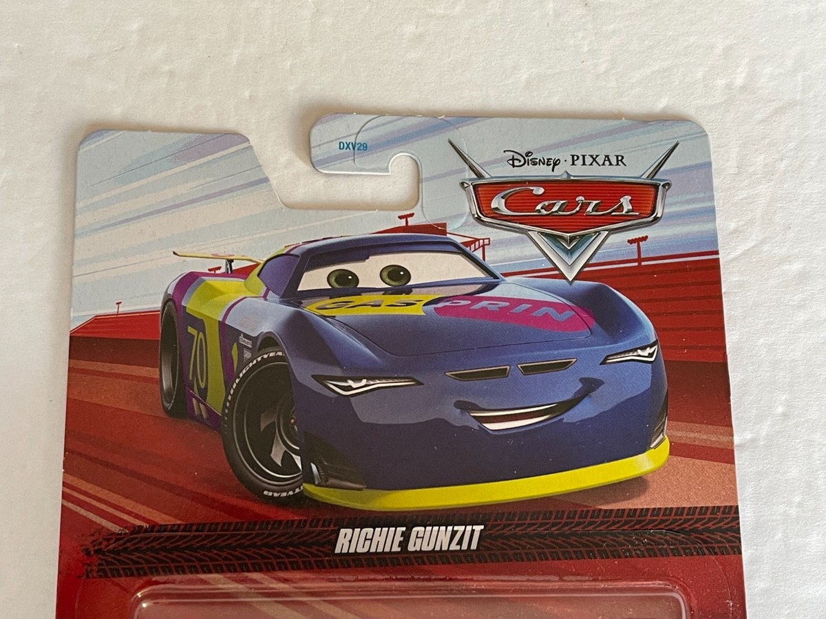 Richie Gunzit カーズ マテル 次世代レーサー Disney Cars 3 Gasprin #70 Richie Gunzit 1 55 Diecast for sale