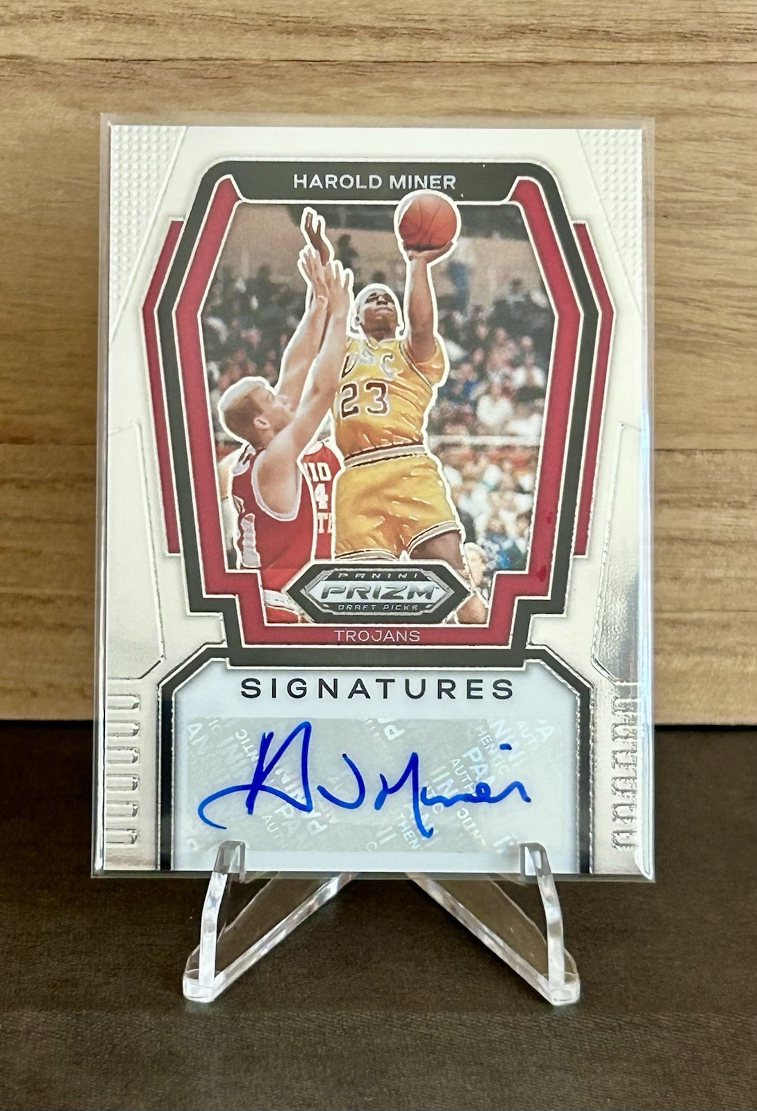 2024 Panini Prizm Draft Picks Harold Miner Signatures Auto #S-HMN