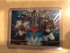 2021 Panini Playoff Justin Fields / Allen Robinson RC Thunder and Lighting Bears