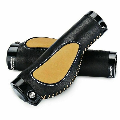 Fahrradgriffe Trekking Grips· MTB Leder Stoßfeste Fahrrad Lenkergriffe Gripshift - Bild 8 von 15