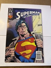Action Comics 692 1993 NWSTND Superman Clark 🔑