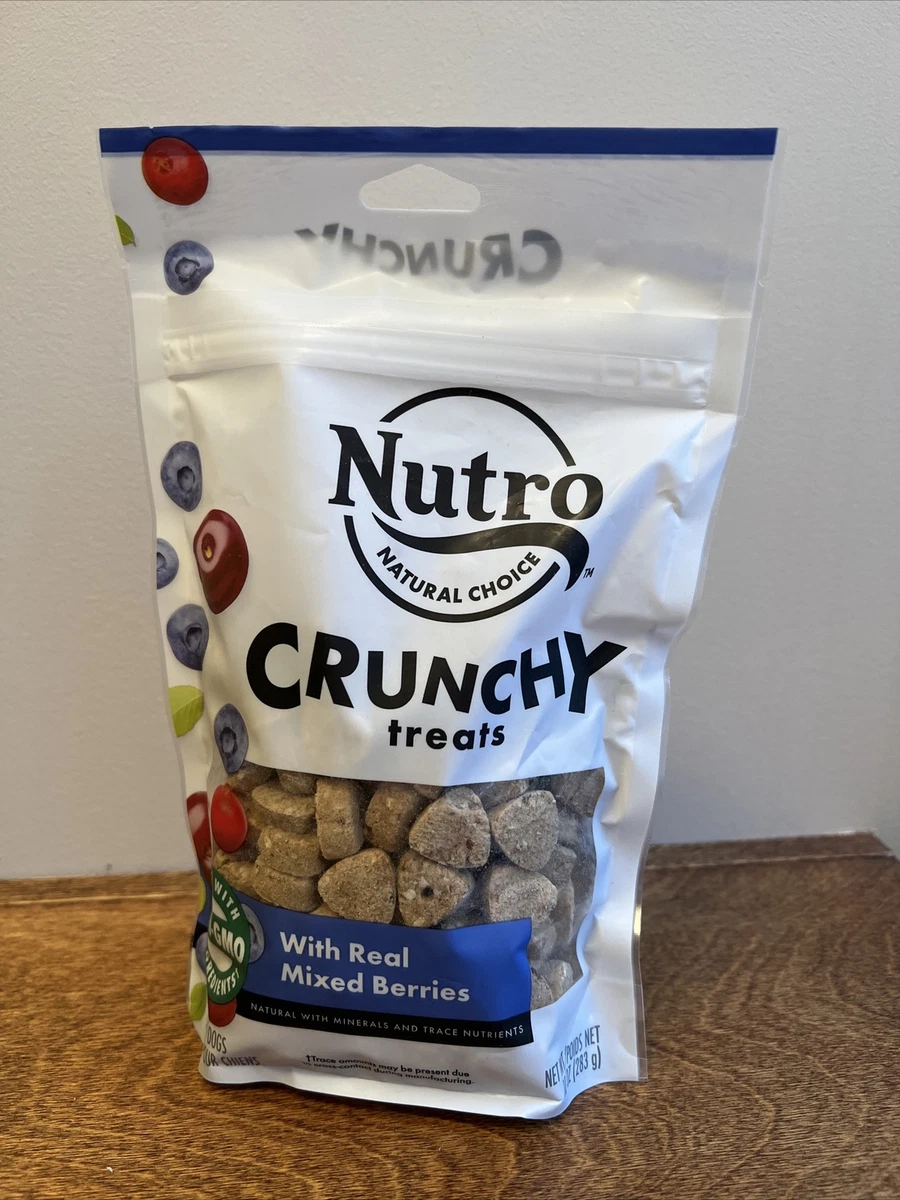 Nutro crunchy top treats mixed berries