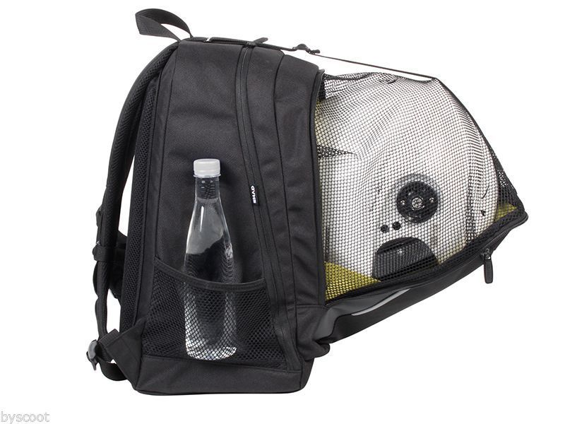 Sac à dos moto SHAD SL86 de 26L noir avec rangement pour casque