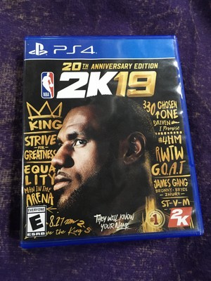 what does nba 2k19 20th anniversary edition come with
