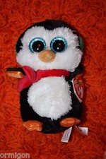 Ty Beanie Boos 6" North the Penguin 2014-Retired-NEW! RARE!