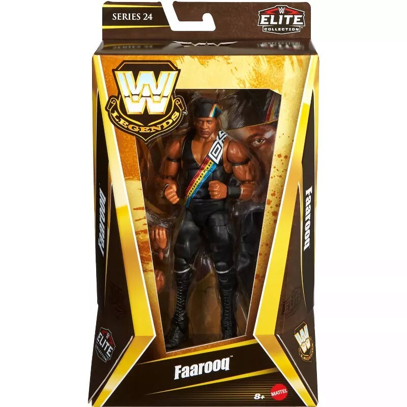 WWE Wrestling Elite Collection Legends Series 24 Faarooq Action Figure