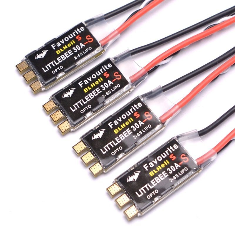 Favourite Fvt Littlebee 30a S Esc Blheli S Opto 2 6s Supports Mulitshot Oneshot Ebay