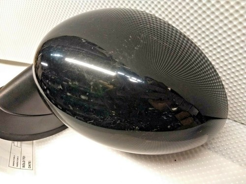 11-15 MINI COOPER CLUBMAN OEM LH Driver Door Mirror Power Auto Tilt Black - Picture 2 of 4